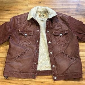True religion corduroy jacket